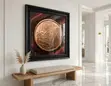 Ghana Heritage Framed Wall Art - 1 Pesewa Adomi Bridge Edition - 1