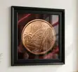 Ghana Heritage Framed Wall Art - 1 Pesewa Adomi Bridge Edition - 2