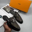 Quality Men's Fendi Half Shoes - 2