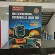 Morgan Rechargeable Fan with LED Light (4-Speed) - 1