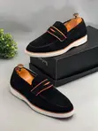 Stylish Timberland Men's Black Suede Casual Loafers - 2