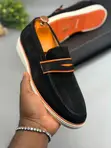 Stylish Timberland Men's Black Suede Casual Loafers - 3