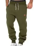 Chingavy Men's Black Cotton Joggers - 2