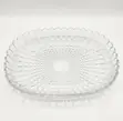 Acrylic Serving Tray - Round Scalloped - 1
