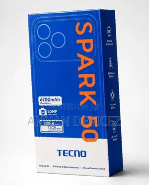 New Tecno Spark 50 128GB Black