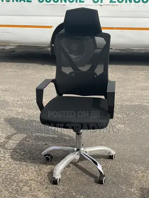Office Swivel Chair with Headrest - Brand New