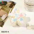 Flower Printed Claw Clips - 5