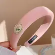 Handmade High Crown Headband - Pink - 1