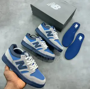 New Balance 480 Blue Grey Sneakers