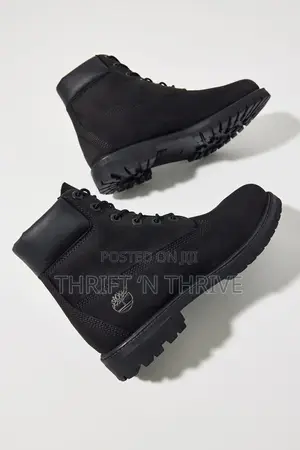 Timberland Premium 6-Inch Waterproof Boots - Black