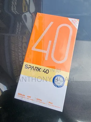 New Tecno Spark 40 256GB Black
