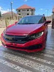 Honda Civic 2019 Red - 1