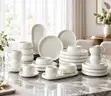32pcs Luxury Nordic Dinnerware Set - 1