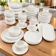 32pcs Luxury Nordic Dinnerware Set - 2