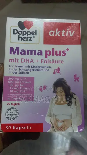 Mama Plus Pregnancy Supplements with Omega 3
