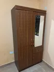 Zuo Modern 2-Door Wooden Wardrobe - Brown - 1