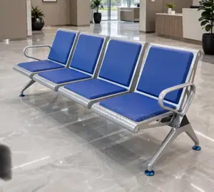 VIG Furniture 4-Seater Waiting Chair