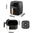 Silver Crest 8.0L Multifunctional Air Fryer - 1