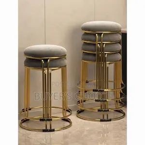 Luxury Bar Stools - Gold Finish