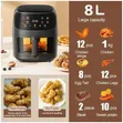 Silver Crest 8.0L Air Fryer - 2