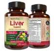 Liver Cleanse Detox & Repair Supplement with Milk Thistle & Ginger - 1