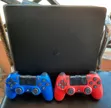 PS4 Slim with FC 27 and 7 Games + 2 Controllers - 4