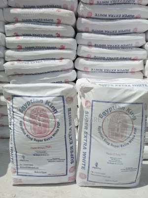 Egyptian King Super Extra White POP Cement, 40kg