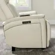 Leather Power Recliner with Power Headrest - 3