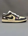 Nike Air Jordan 1 Low SE 'Air Mail' - Cream, Black, Brown - 1