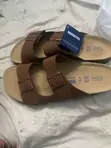 Brand New Birkenstock Slippers - Brown - 1