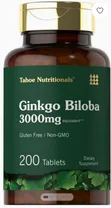 Ginkgo Biloba 3000mg | 200 Tablets - 1