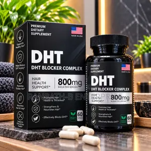 DHT Blocker Complex 800mg Dietary Supplement - 60 Capsules