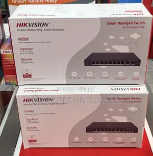 Hikvision 8-Port Gigabit Smart Managed PoE Switch DS-3E1510P-EI/M