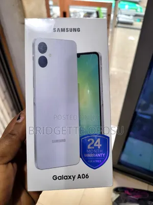 New Samsung Galaxy A06 128GB Black