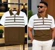 Quality Quarter Zip Knitted Club T for Men - 1
