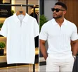 Quality Quarter Zip Knitted Club T for Men - 2