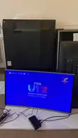 Used 43” Nasco Curve TV with Decoder - 1