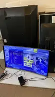 Used 43” Nasco Curve TV with Decoder - 3