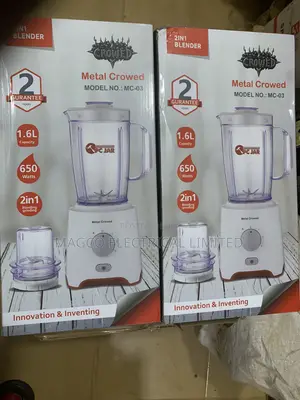 Metal Crown Blender - Brand New