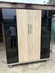 Royal Comfort Glass Door Wardrobe with Lights - 2