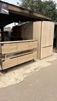 Wardrobe and TV Stand Set - 2