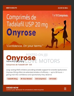 Onyrose Tadalafil - Men's Sexual Health Support