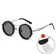 ND9 Stainless Steel Polarized Sunglasses with Case - 2