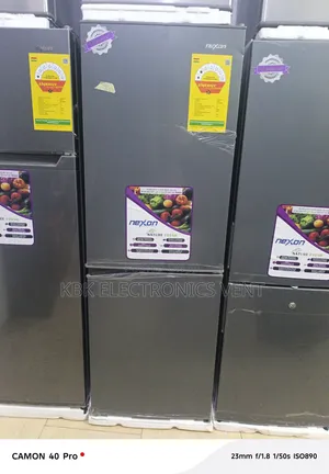 Nexon 185L Double Door Refrigerator with Bottom Freezer