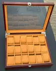 Original Cherry Wood Watch Box - 3 Slots - 4