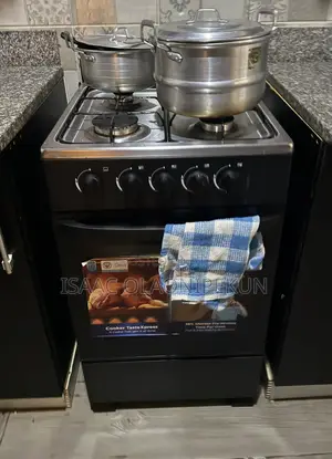 Midea 4-Burner Gas Cooker with Grill & Oven