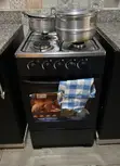 Midea 4-Burner Gas Cooker with Grill & Oven - 2
