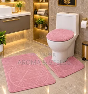 Light 3-in-1 Bathroom Mat Set