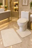Light 3-in-1 Bathroom Mat Set - 2