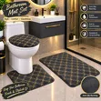 Light 3-in-1 Bathroom Mat Set - 3